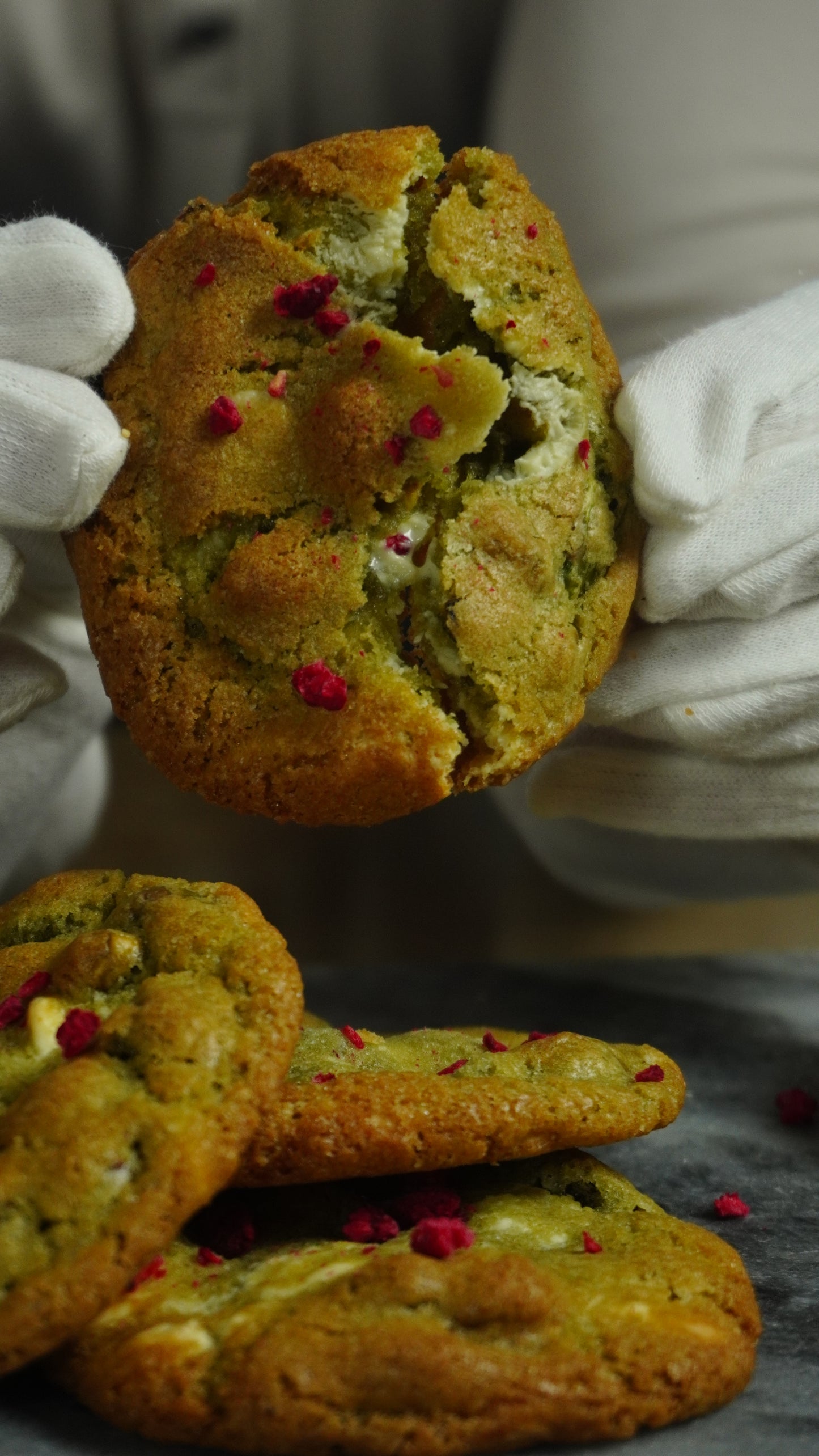 Pistachio Raspberry White Choco