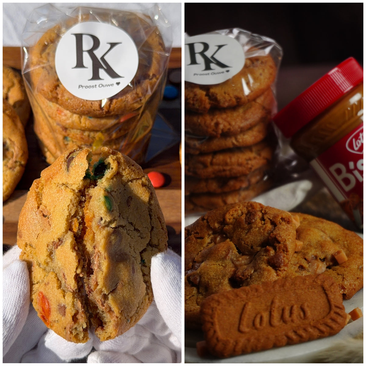 Duo Box - 6x Biscoff Caramel + 6x M&M Cookies