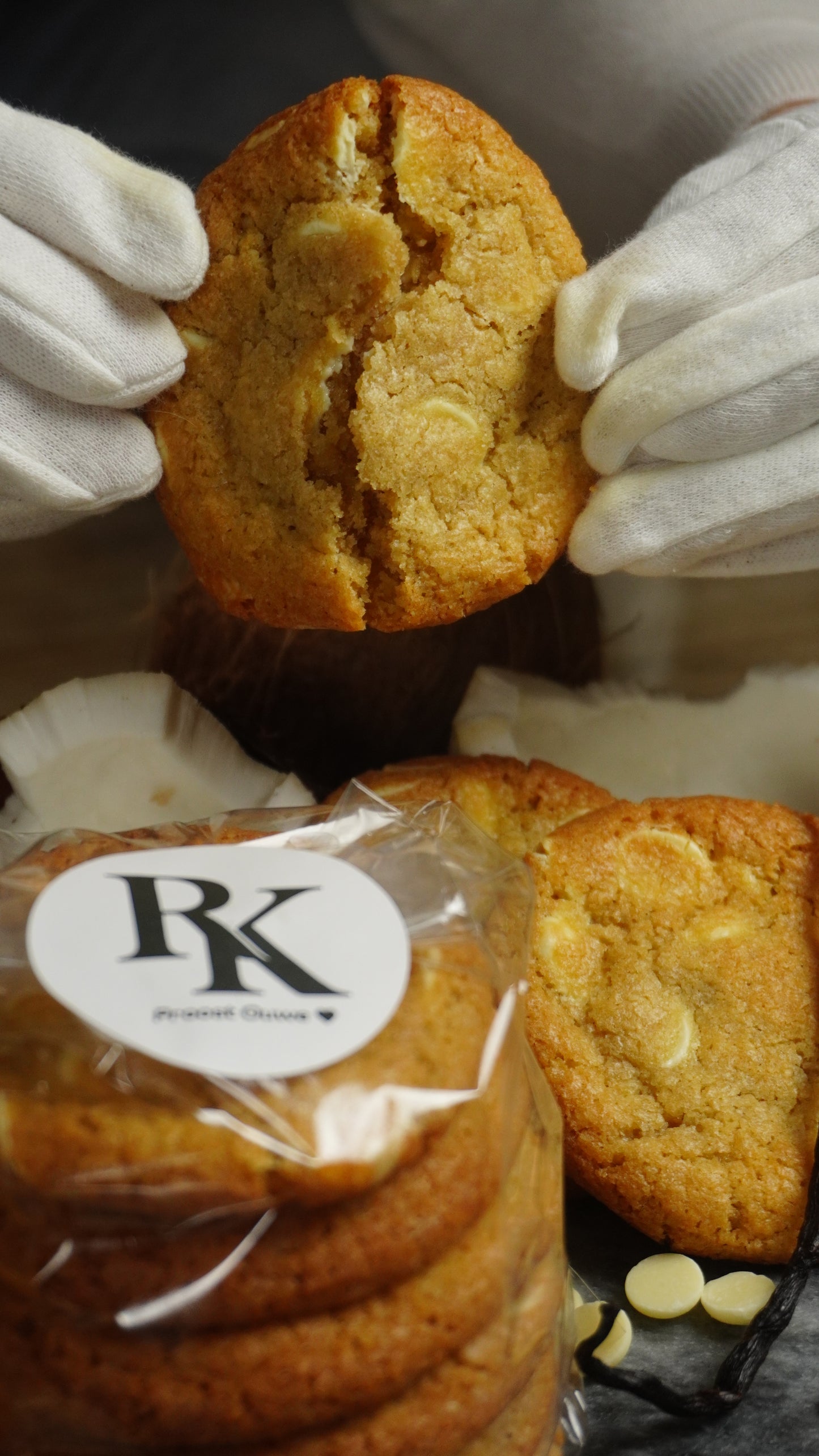 White Choco Coco Vanille Cookies