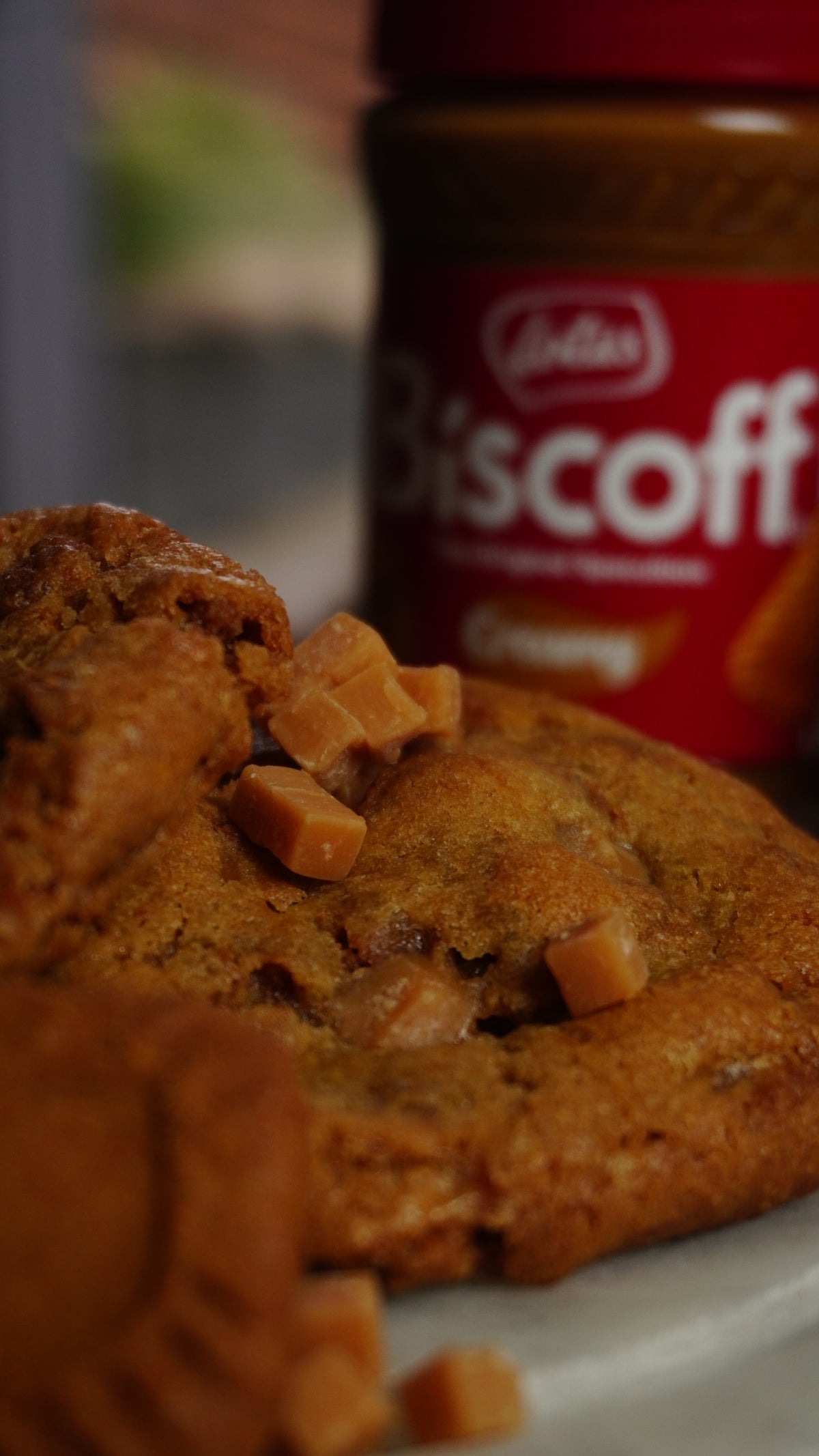 Biscoff Caramel Cookies 🤎