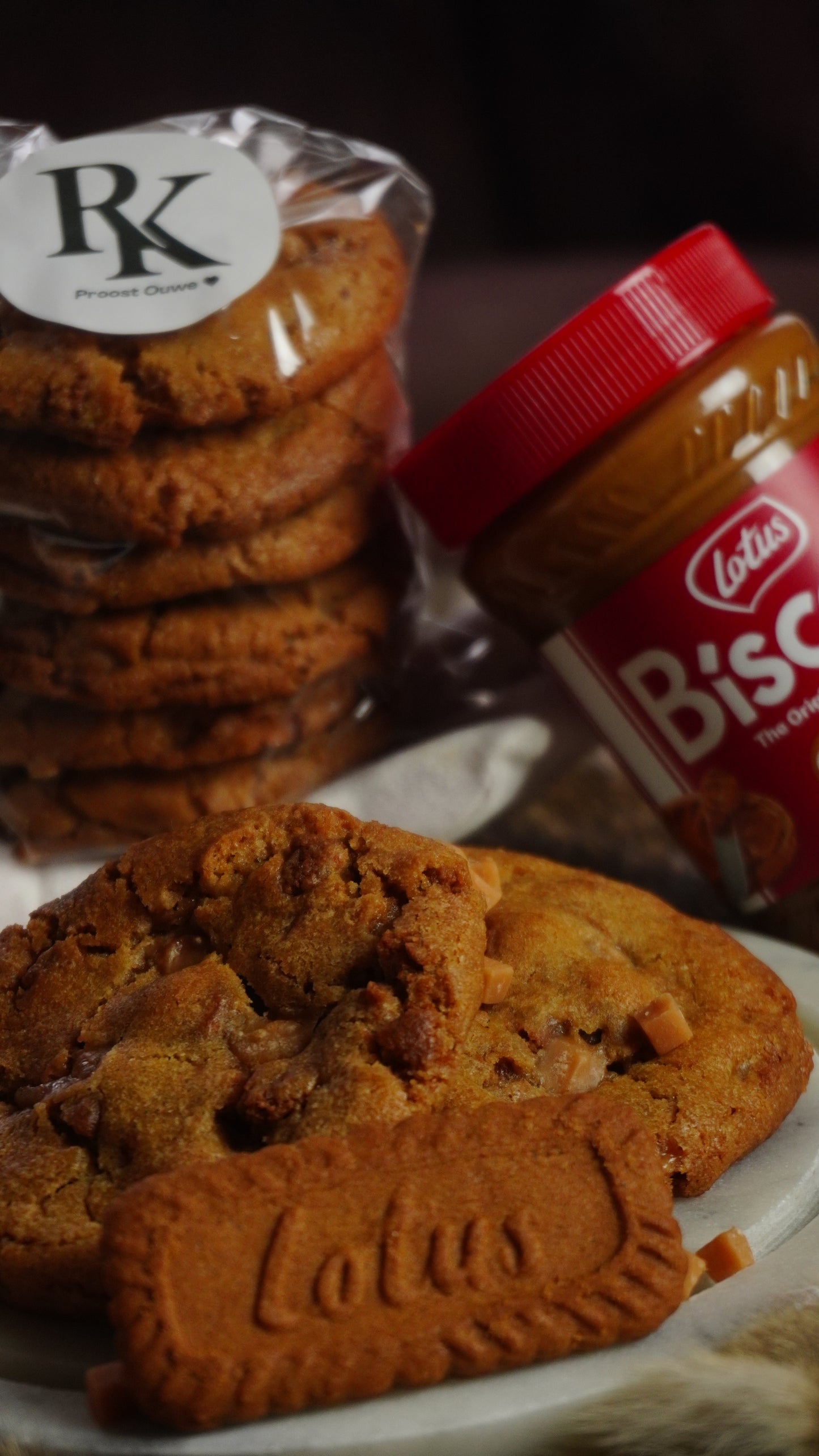 Biscoff Caramel Cookies 🤎