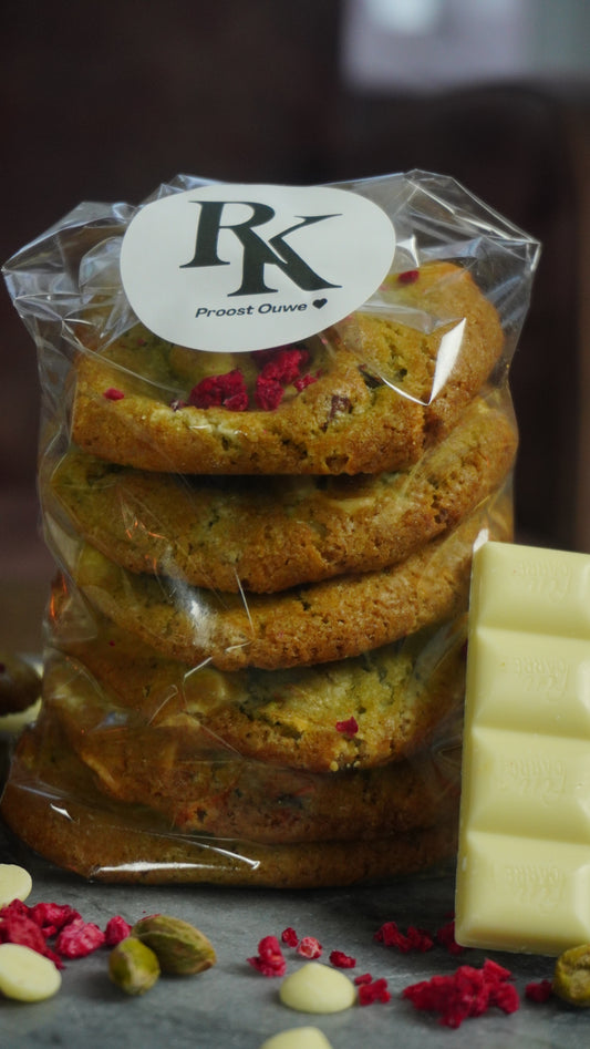 Pistachio Raspberry White Choco