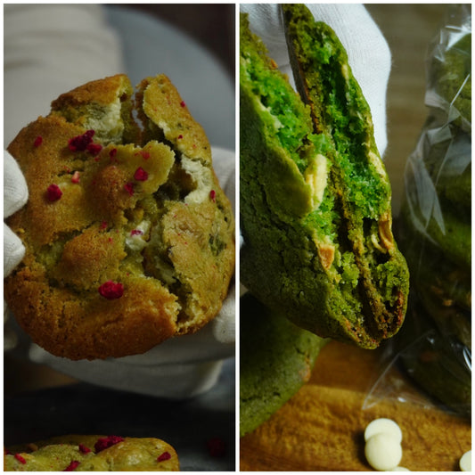 Duo Box - 6x Pandan + 6x Pistachio Raspberry