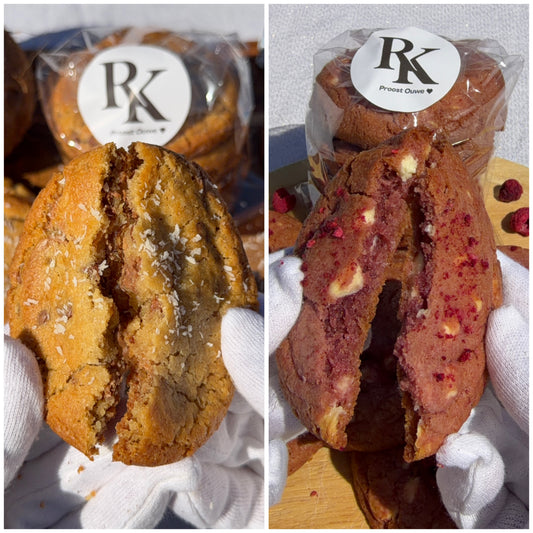 Duo Box - 6x Raspberry Cream  + 6x Bounty Cookie