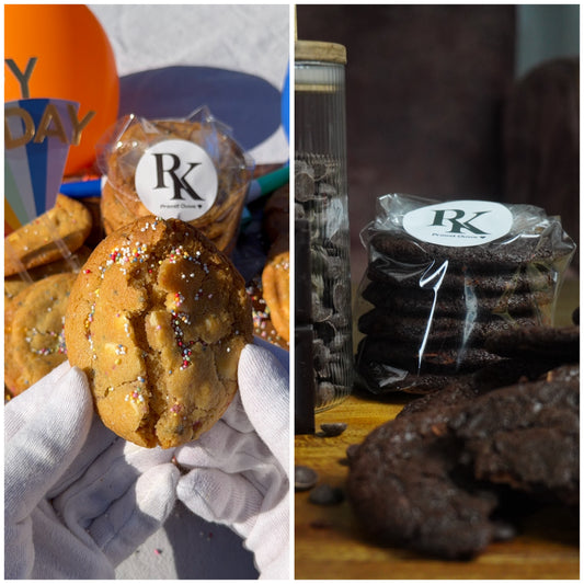 Duo Box - 6x Brownie Cookie + 6x Birthday Cake