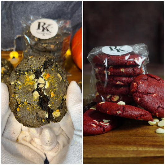 Duo Box - 6x Pumpkin Spice Cookies + 6x Bloody Red Velvet